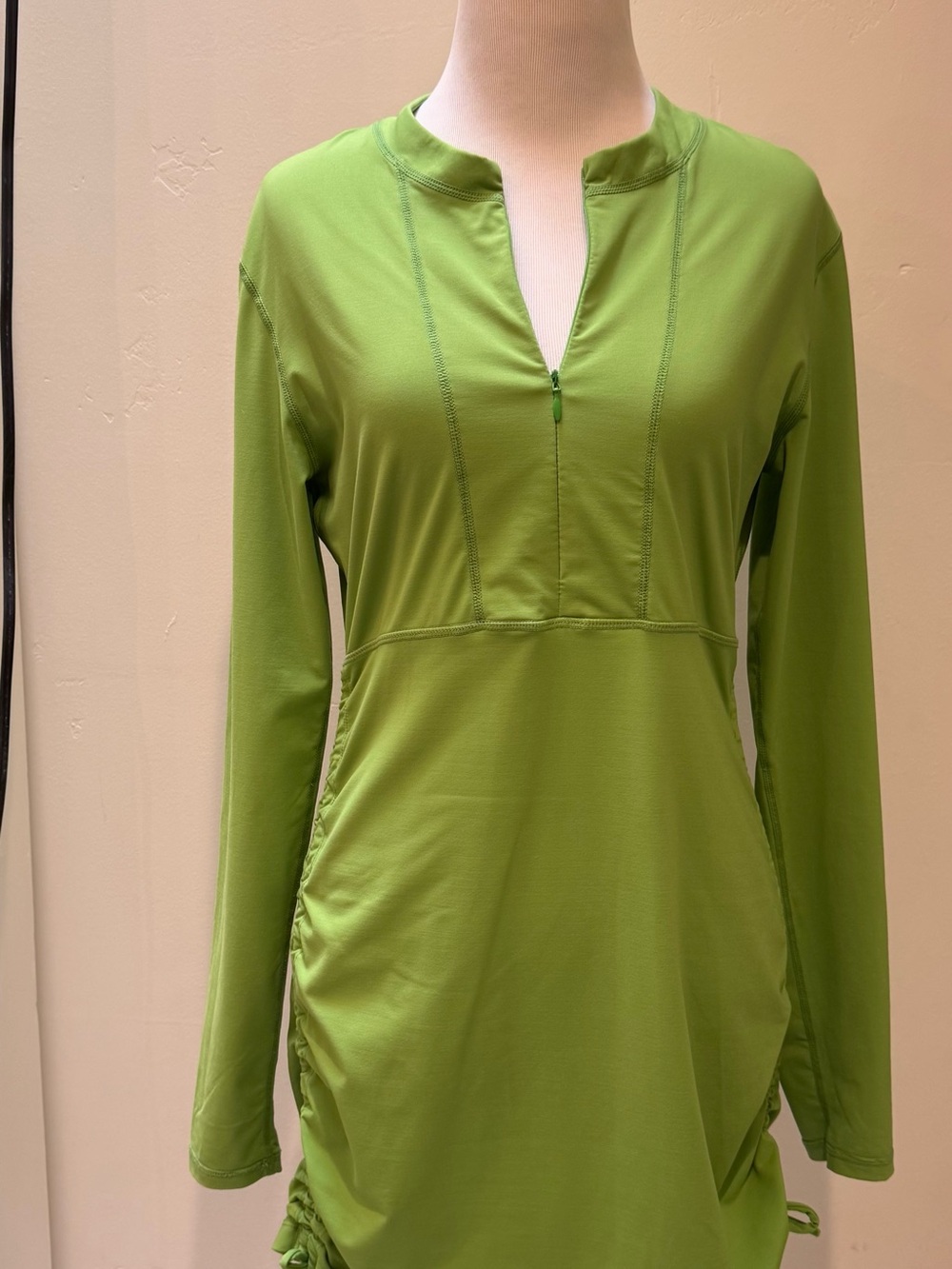 Athleta Tidal Ruched Rash Guard Dress - Picture 3 of 6